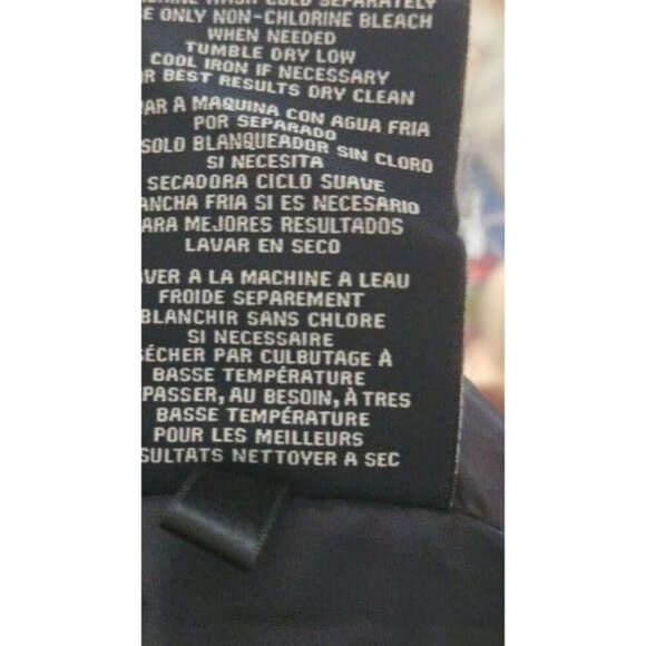 Tommy Hilfiger Men's Poly Twill Full Length Hooded Parka Navy size Medium - Picture 10 of 12